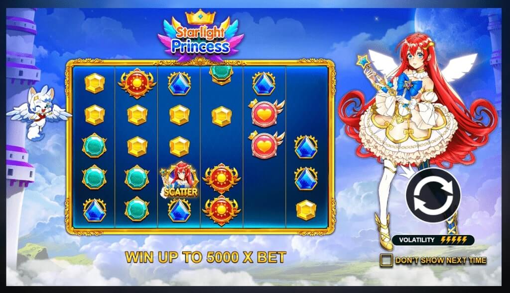 Emu Casino Starlight Princess Featured Emu Casino Slots